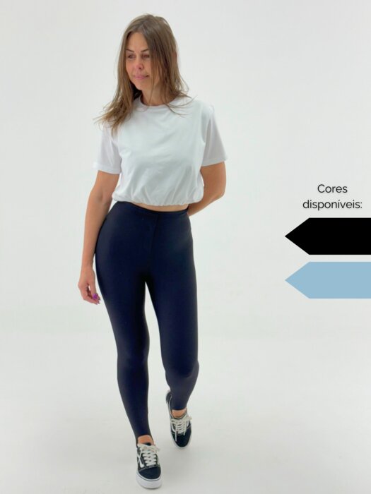 BLUSA FEMININA COM FRANZIDO BARRA