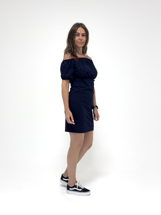 VESTIDO FEMININO EM MALHÃO