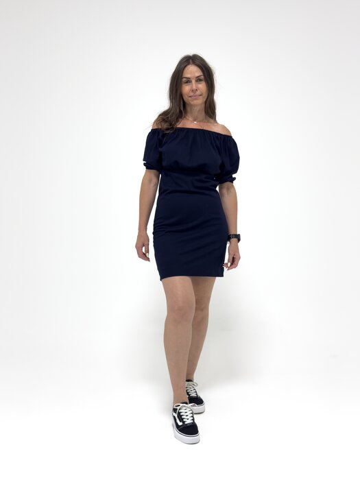 VESTIDO FEMININO EM MALHÃO