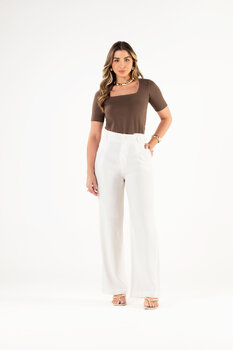 BLUSA FEMININA EM COTTON