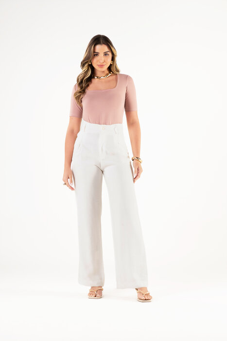 BLUSA FEMININA EM COTTON