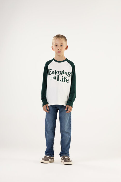 CAMISETA INFANTIL MENINO RAGLAN