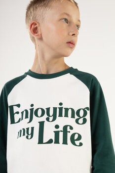 CAMISETA INFANTIL MENINO RAGLAN