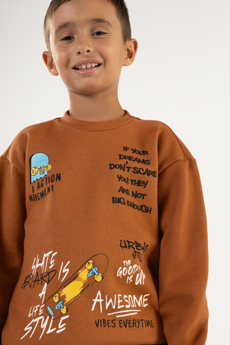 BLUSÃO INFANTIL MENINO  ESTAMPADO