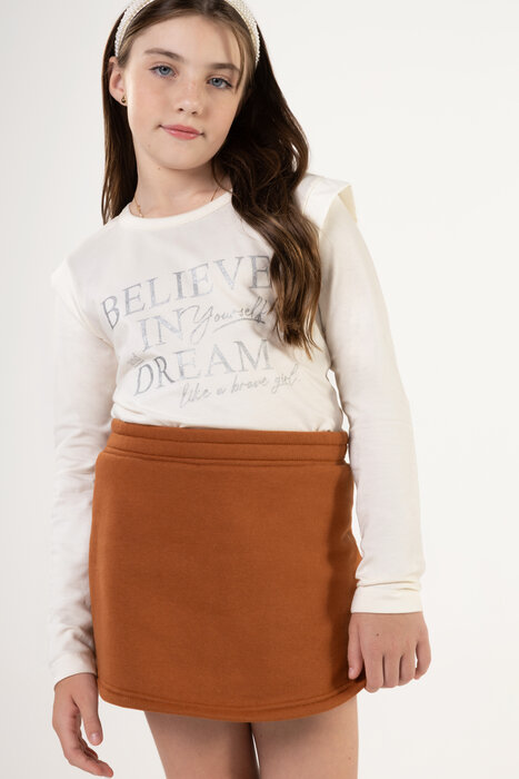 BLUSA INFANTIL MENINA EM COTTON