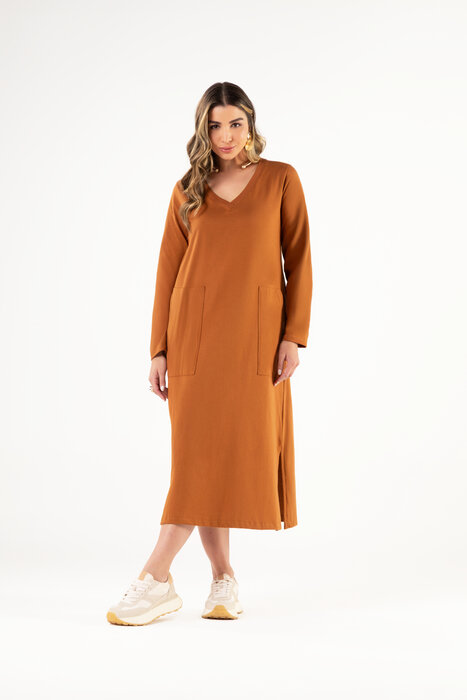 VESTIDO FEMININO EM MALHÃO