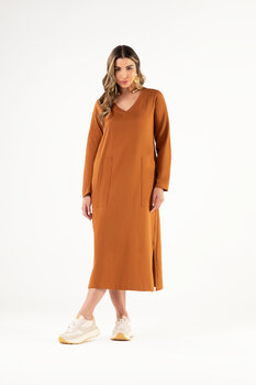 VESTIDO FEMININO EM MALHÃO