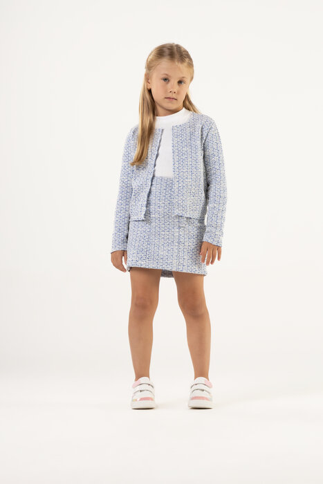 SAIA INFANTIL MENINA TWEED