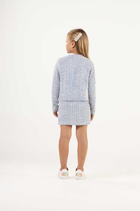 SAIA INFANTIL MENINA TWEED
