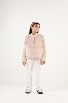 CASACO INFANTIL MENINA FLEECE