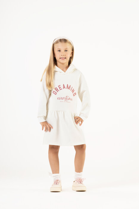 VESTIDO INFANTIL MENINA EM  MOLETOM